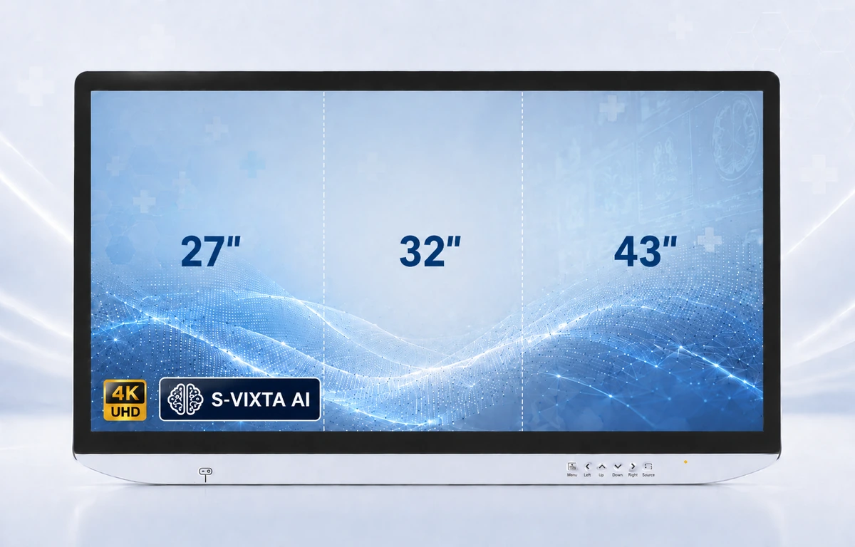SOIN NEXARA X 4K surgical monitor series with S-VIXTA AI enhancement